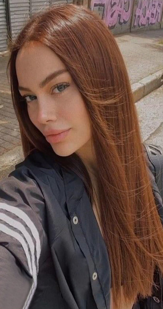 Cinnamon Spice Auburn - Straight🔥✨