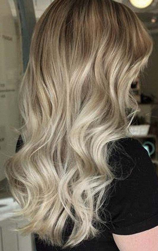 Iced Mocha Ombré Wavy/Curly ❄️☕✨