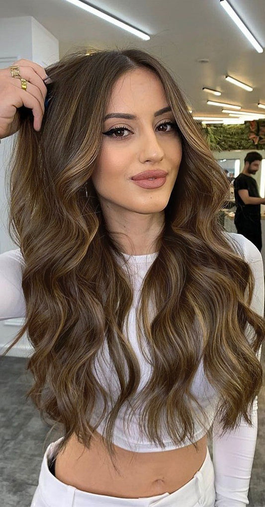 Toffee Glow Wavy/Curly 🍬✨